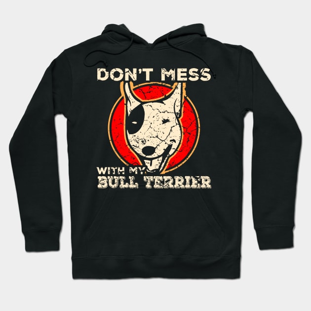 Bull Terrier Hoodie by Mila46